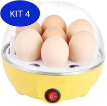 Kit 4 Maquina De Cozinhar Ovos Elétrica Egg Cooker - My Dream