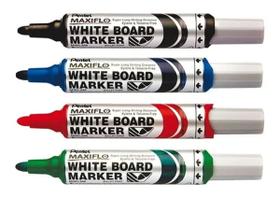 Kit 4 Marcador 6MM Quadro Branco 4 Cores Maxiflo - PENTEL Kit 4 Marcador 6MM Quadro Branco 4 Cores Maxiflo - PENTEL