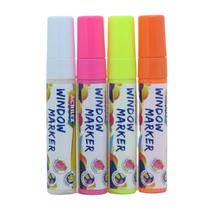 Kit 4 Marcadores Window Marker Acrilex Para Vidro Carro