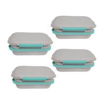Kit 4 Marmiteiras P/ Marmiquent Light Bege Izumi