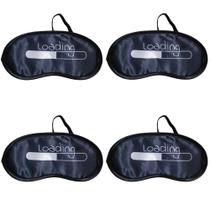 Kit 4 Máscara De Dormir Loading Tapa Olhos Anti Claridade Kit 4 Máscara De Dormir Loading Tapa Olhos Anti Claridade