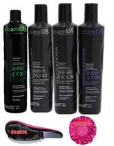 Kit 4 Mascaras Matizadores Souple Liss - (White, Blond, Black, Green) 300ml