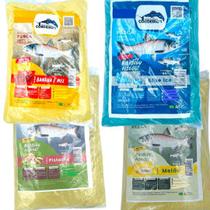 Kit 4 Massa Pesca Isca em Pó Carpa Cabeçuda 4 Sabores