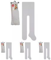 Kit 4 Meia Calça bebê SeleneKit 4 Meias Calça de Algodão Bebê Selene Quentinha Inverno