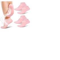 Kit 4 Meia De Silicone Para Pés Macios Livres De Rachaduras Kit 4 Meia De Silicone Para Pés Macios Livres De Rachaduras