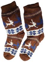 kit 4 Meias Térmica de Lã Masculina Quente Inverno Forrada Pelinho antiderrapante Proteção Frio