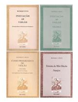 Kit 4 Métodos Henrique Pinto - Iniciação Ao Violão I, II e III, Técnica Mão Direita - Ed. Ricordi