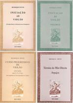 Kit 4 Métodos Henrique Pinto - Iniciação Ao Violão I, II e III, Técnica Mão Direita - Ed. Ricordi