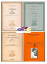 Kit 4 Métodos Henrique Pinto - Iniciação ao Violão I, II, III e Antologia Violinística