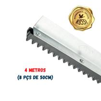 Kit 4 Metros (8 pçs 50cm) Cremalheira Portão Rossi