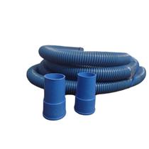 KIT 4 METROS de Mangueira Ecológica + 2 Ponteiras Plásticas para piscinas.