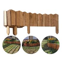 kit 4 metros limitador de grama Contenção Decoração