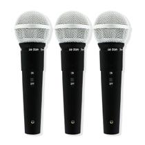 Kit 4 Microfones De Mão Com Fio Le Son Ls50