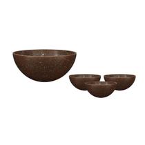 Kit 4 Mini Bowl Fibra Coco Green 240Ml Kit 4 Mini Bowl Fibra Coco Green 240Ml