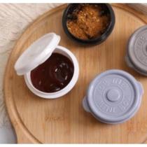 Kit 4 Mini Potes Redondos Multiuso Colorido R657