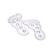 Kit 4 Mini Tapete De Silicone Antiderrapante Com Ventosa Para Box
