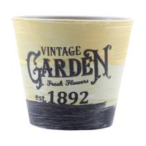 Kit 4 Mini Vasos De Planta Cachepot Estampados Decorados 11cm