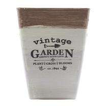 Kit 4 Mini Vasos De Planta Cachepot Estampados Decorados 16cm