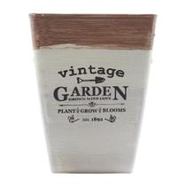 Kit 4 Mini Vasos De Planta Cachepot Estampados Decorados 16cm