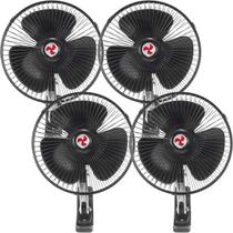 Kit 4 Mini Ventilador Veicular Carro Ônibus Caminhão De 20cm Kit 4 Mini Ventilador Veicular Carro Ônibus Caminhão De 20cm