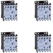 Kit 4 Minicontator Weg 10a 3 NA + 1 NF CWCA0-31-00V26
