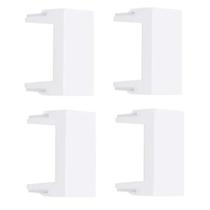 Kit 4 Modulo Cego Para Tomada Habitat Branco Fame 2660