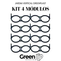 Kit 4 Módulos Greenplast De 1 Metro