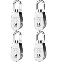 Kit 4 Moitão Em Aço Inox 316 N25 Capacidade 150Kg Kit 4 Moitão Em Aço Inox 316 N25 Capacidade 150Kg