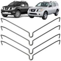 Kit 4 mola arame trava (menor) da pastilha freio dianteiro nissan frontier 2.5 2008 a 2016 Kit 4 mola arame trava (menor) da pastilha freio dianteiro nissan frontier 2.5 2008 a 2016