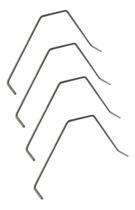 Kit 4 Molas Pinça Freio Dianteira Tiida Livina Versa March Kit 4 Molas Pinça Freio Dianteira Tiida Livina Versa March