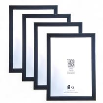 Kit 4 Moldura A4 Porta Certificado Diploma Acetato 21x29,7cm Kit 4 Moldura A4 Porta Certificado Diploma Acetato 21x29,7cm