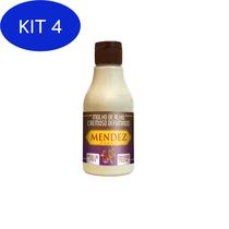 Kit 4 Molho De Alho Mendez Defumado 215,3Ml