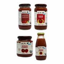 Kit 4 Molho de Tomate Agreco: Tradicional, Extrato, Purê, Passata Kit 4 Molho de Tomate Agreco: Tradicional, Extrato, Purê, Passata