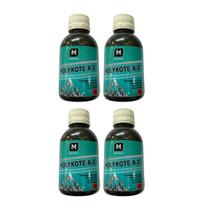 Kit 4 Molykote A2 100ml Aditivo MoS2 Bissulfeto De Molibdênio Evita Desgaste Reduz Atrito E Temperatura No Motor Alta Performance Kit 4 Molykote A2 100ml Aditivo MoS2 Bissulfeto De Molibdênio Evita Desgaste Reduz Atrito E Temperatura No Motor Alta Performance