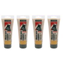 Kit 4 Montana Massa Madeira P/ Calafetar Cor Cerejeira 220g Kit 4 Montana Massa Madeira P/ Calafetar Cor Cerejeira 220g