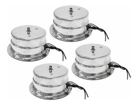 Kit 4 Motor Giratório P/ Globo Espelhado 60cm Bivolt Profiss