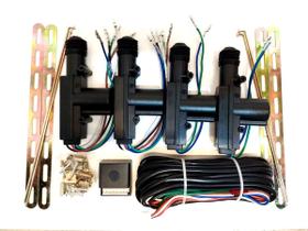 Kit 4 Motor Travas Elétricas P/ Carro Universal 5 Fios
