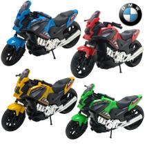 Kit 4 Motos de Brinquedo menino grande moto esportiva funcional lindo presente