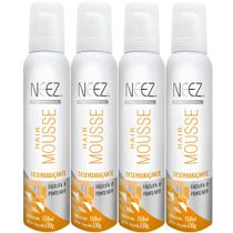 Kit 4 Mousse Desembaraçante Capilar Neez Finalizador Facilita Penteado Hidratante Ação Rápida 150ml Kit 4 Mousse Desembaraçante Capilar Neez Finalizador Facilita Penteado Hidratante Ação Rápida 150ml