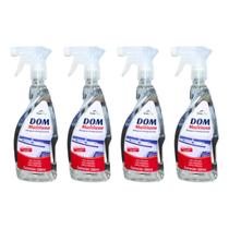 Kit 4 Multiuso Detergente Desengordurante DomLine 500ml Kit 4 Multiuso Detergente Desengordurante DomLine 500ml