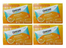 Kit 4 Multivitamínico Centrum Imunidade Em Pó C/12 Envelopes Kit 4 Multivitamínico Centrum Imunidade Em Pó C/12 Envelopes