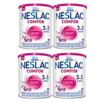 Kit 4 Neslac Comfor Composto Lácteo 800g