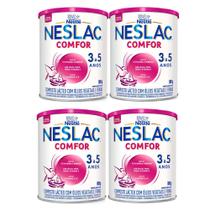 Kit 4 Neslac Comfor Composto Lácteo 800g