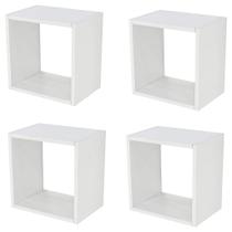 Kit 4 Nichos Quadrados 20x20cm Kit 4 Nichos Quadrados 20x20cm