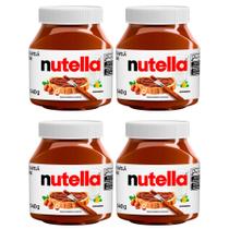 Kit 4 Nutella Creme de Avelã 140g