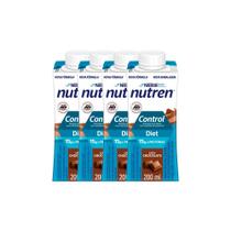 Kit 4 Nutren Control Diet com 15g de Proteínas Sabor Chocolate 200ml