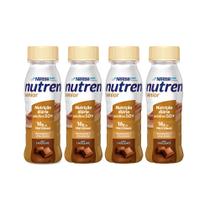 Kit 4 Nutren Senior Complemento Alimentar Chocolate 200ml