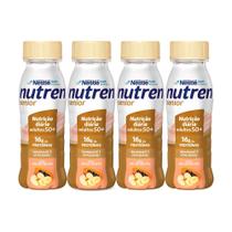 Kit 4 Nutren Senior Complemento Alimentar Mix de Frutas 200ml
