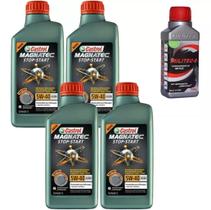 Kit 4 Óleo 5w40 Sintético Castrol Magnatec Audi A3 E Militec