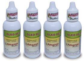 Kit 4 Oleo De Avestruz Amazon Struthio - 35ml